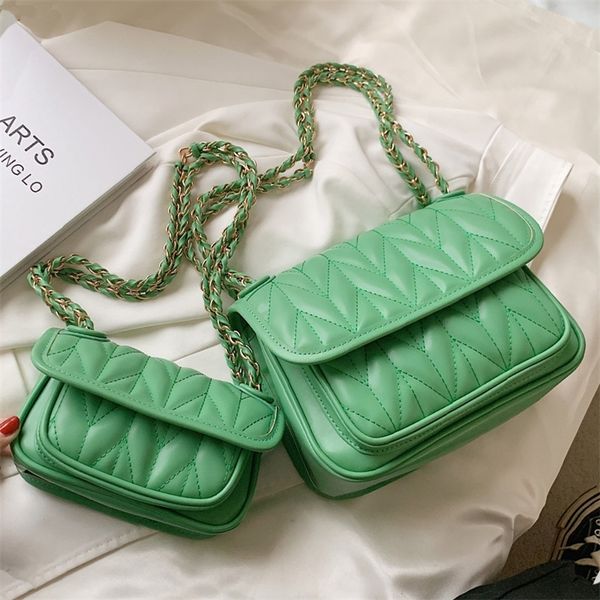 womens shoulder bag luxury quilting design flap metal chain crossbody bags for women tote bag green shoulder satchels 220620
womens shoulder bag luxury quilting design flap metal chain crossbody bags for women tote bag green shoulder satchels 220620