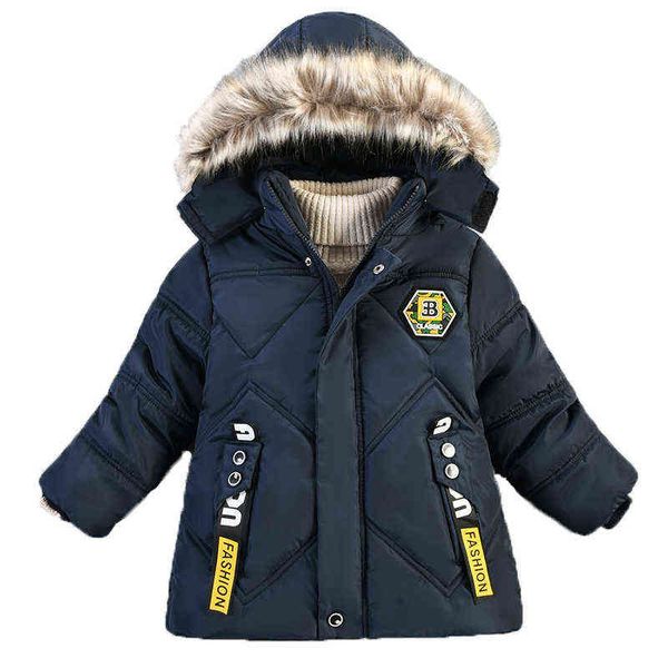 2021 winter baby boy jackets boys thick plush hooded outerwear children warm zipper jackets children snow jacket 2-5 year j220718, Blue;gray
2021 winter baby boy jackets boys thick plush hooded outerwear children warm zipper jackets children snow jacket 2-5 year j220718, Blue;gray