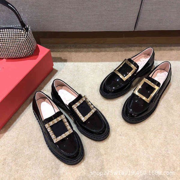 dress shoes rv square buckle patent leather leffer shoes women's thick sole one foot single shoe british black
dress shoes rv square buckle patent leather leffer shoes women's thick sole one foot single shoe british black