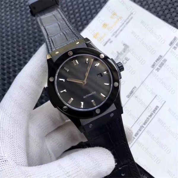 wristwatch brand men's luxury mechanical watch waterproof dign sapphire mirror leather watchband high-quality watch wholale, Silver
wristwatch brand men's luxury mechanical watch waterproof dign sapphire mirror leather watchband high-quality watch wholale, Silver