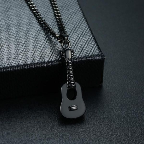 pendant necklaces men's urn necklace guitar cremation ladies punk hip hop rock memorial gift casual jewelry, Silver
pendant necklaces men's urn necklace guitar cremation ladies punk hip hop rock memorial gift casual jewelry, Silver