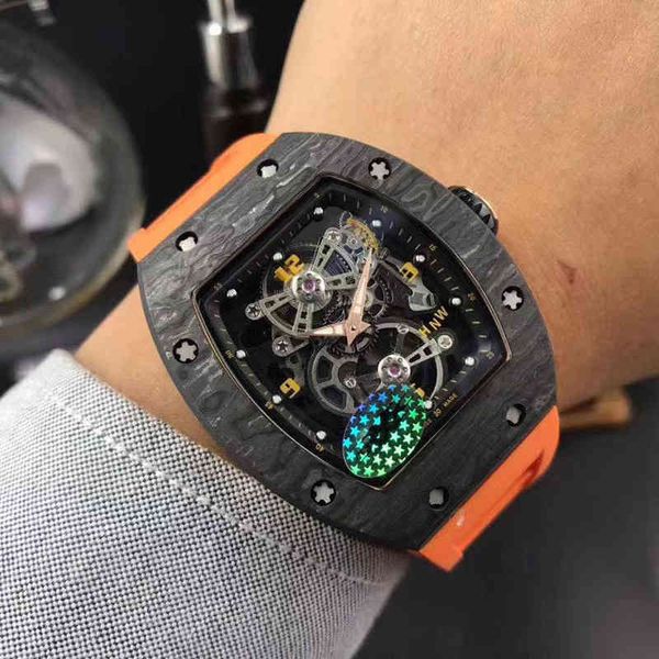 luxury mens watch richa millls mechanics rm17-01 fully carbon fiber fashion swiss movement wristwatches bf69, Slivery;brown
luxury mens watch richa millls mechanics rm17-01 fully carbon fiber fashion swiss movement wristwatches bf69, Slivery;brown