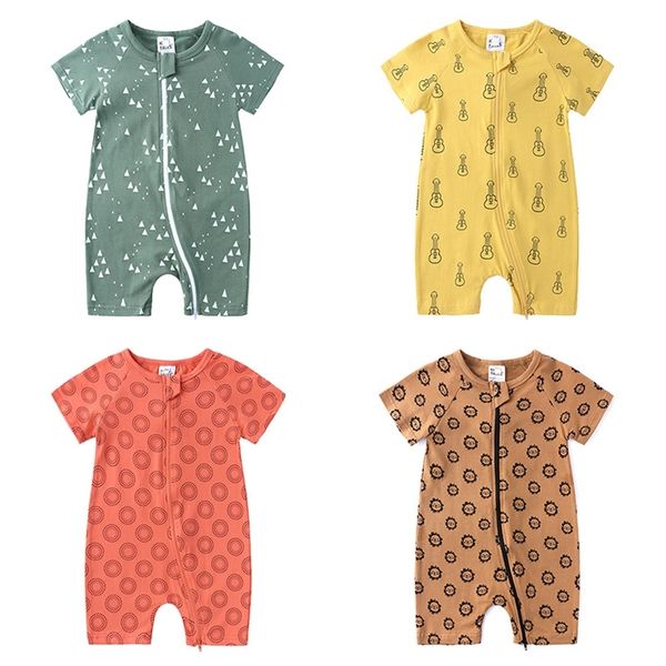 zipper short seelve baby girls rompers cotton cartoon baby clothes summer born romper toddler costume 3-24 months 220805, Blue
zipper short seelve baby girls rompers cotton cartoon baby clothes summer born romper toddler costume 3-24 months 220805, Blue