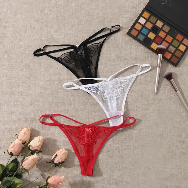 lace women's g-strings seamless comfortable breathable butterfly line design c304., Black;white
lace women's g-strings seamless comfortable breathable butterfly line design c304., Black;white