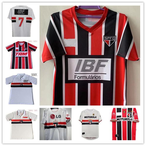 1991 1993 1994 2000 retro sao paulo soccer jerseys 10 linhas aereas red white custom 91 93 94 99 00 classic vintage home away football shirt, Black;yellow
1991 1993 1994 2000 retro sao paulo soccer jerseys 10 linhas aereas red white custom 91 93 94 99 00 classic vintage home away football shirt, Black;yellow