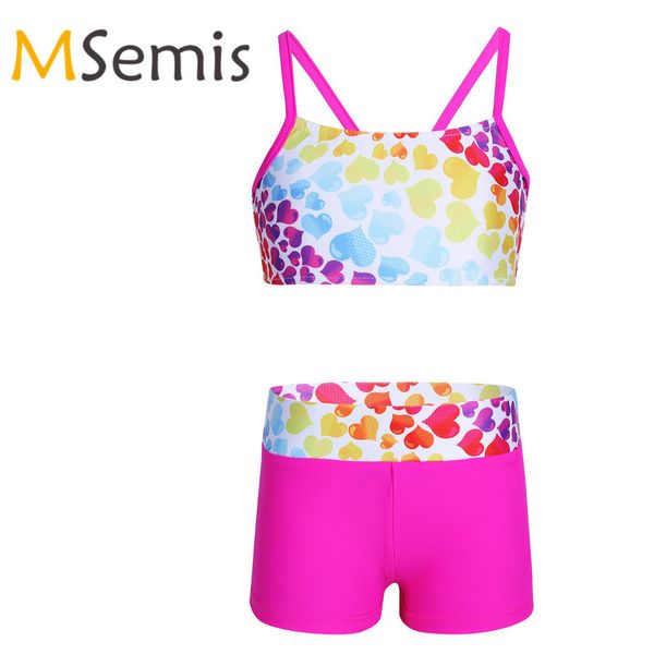 kids girls tankini swimsuits gymnastics leotard heart shaped swimwear two piece with bottoms beach bathing suit 220530, Blue
kids girls tankini swimsuits gymnastics leotard heart shaped swimwear two piece with bottoms beach bathing suit 220530, Blue