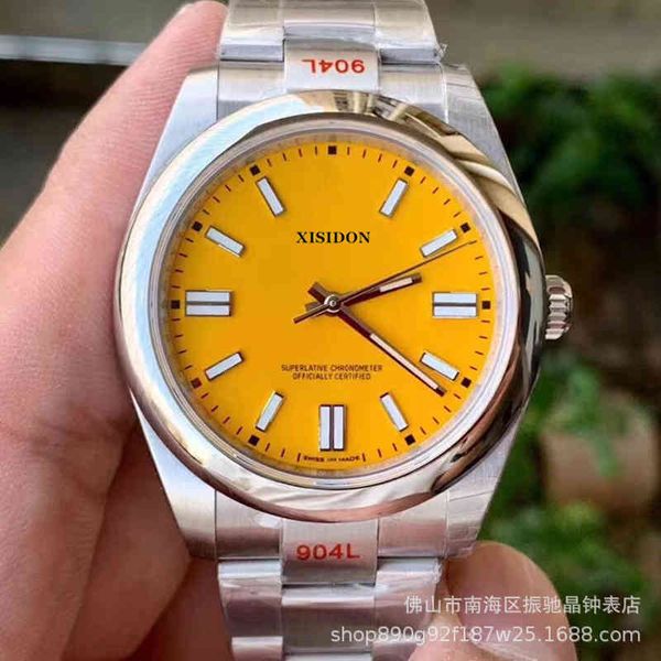business classic mechanical watch fashion designer watches ew oyster type constant motion men's fully automatic luminous waterproof log, Slivery;brown
business classic mechanical watch fashion designer watches ew oyster type constant motion men's fully automatic luminous waterproof log, Slivery;brown
