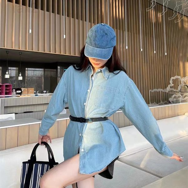 women's jackets designer 6031005 spring new ce pocket embroidery casual slim lapel washed denim shirt coat women mc1i, Black;brown
women's jackets designer 6031005 spring new ce pocket embroidery casual slim lapel washed denim shirt coat women mc1i, Black;brown