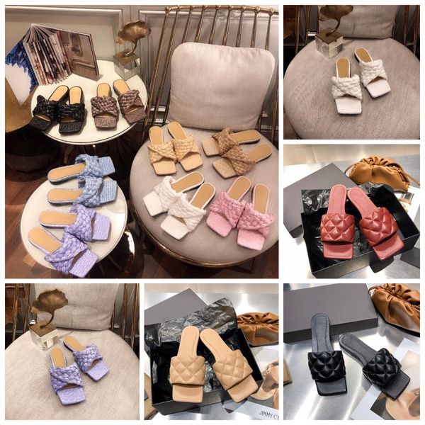 2022 luxury designer women sandals ob66 leather sandal summer ladies fashion flat woven slipper woman shoes with box, Black
2022 luxury designer women sandals ob66 leather sandal summer ladies fashion flat woven slipper woman shoes with box, Black