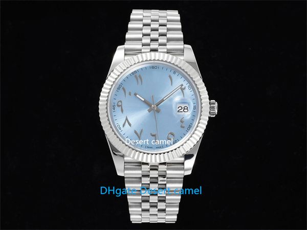 41mm men's watches middle east digital date automatic mechanical watch cal3235 movement diw factory makes sapphire diving wristwatch ar, Slivery;brown
41mm men's watches middle east digital date automatic mechanical watch cal3235 movement diw factory makes sapphire diving wristwatch ar, Slivery;brown