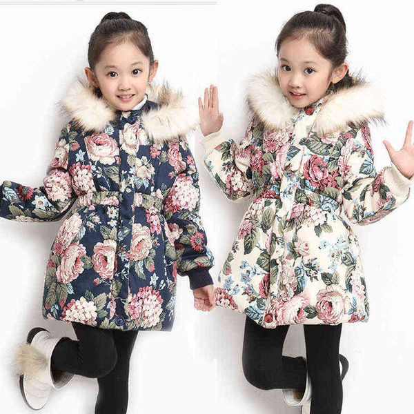 winter warm girls jacket 2021 heavy thicken plus fleece long style hooded flower outerwear for children jacket from cold resistance j220718, Blue;gray
winter warm girls jacket 2021 heavy thicken plus fleece long style hooded flower outerwear for children jacket from cold resistance j220718, Blue;gray