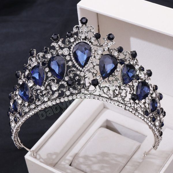 royal queen women tiaras luxury antique purple crystal hair jewelry crowns for bridal bride wedding party pageant, Slivery;white
royal queen women tiaras luxury antique purple crystal hair jewelry crowns for bridal bride wedding party pageant, Slivery;white
