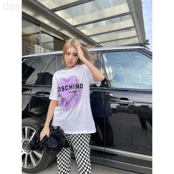 women's t-shirt designer love chain temperature sensitive color changing short sleeve t-shirt interesting contrast indoor white t-room
women's t-shirt designer love chain temperature sensitive color changing short sleeve t-shirt interesting contrast indoor white t-room
