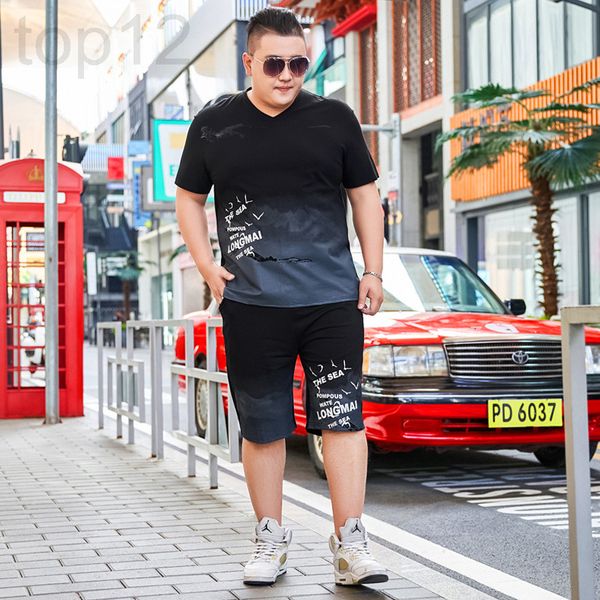 men's casual shirts designer summer plus fat size casual sports t-shirt set guy super large loose half sleeve two-piece thin byoh, White;black
men's casual shirts designer summer plus fat size casual sports t-shirt set guy super large loose half sleeve two-piece thin byoh, White;black
