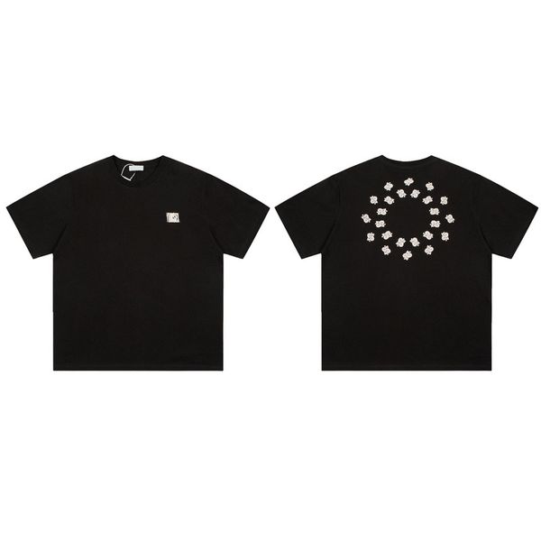 22ss spring summer usa puff print flower vintage t shirts short sleeve mens tshirt women skateboard clothes casual cotton tee, White;black
22ss spring summer usa puff print flower vintage t shirts short sleeve mens tshirt women skateboard clothes casual cotton tee, White;black