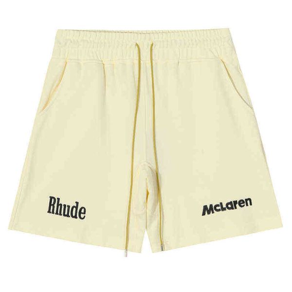 fashion brand designer shorts british style rhude lettered embroidery drawstring casual shorts men's pearl ground cotton beach pants, White;black
fashion brand designer shorts british style rhude lettered embroidery drawstring casual shorts men's pearl ground cotton beach pants, White;black