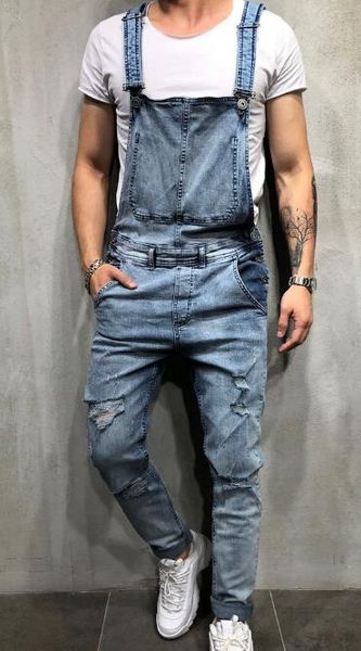 mens ripped jeans jumpsuitsstreet distressed denim bib overalls for man suspender pants size s-xxxl, Blue
mens ripped jeans jumpsuitsstreet distressed denim bib overalls for man suspender pants size s-xxxl, Blue
