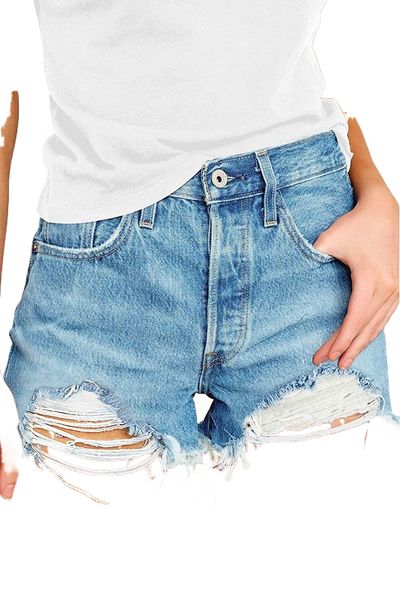 womens jean shorts high waisted ripped distressed cut off frayed denim jean shorts for women summer k6yb#, White;black
womens jean shorts high waisted ripped distressed cut off frayed denim jean shorts for women summer k6yb#, White;black