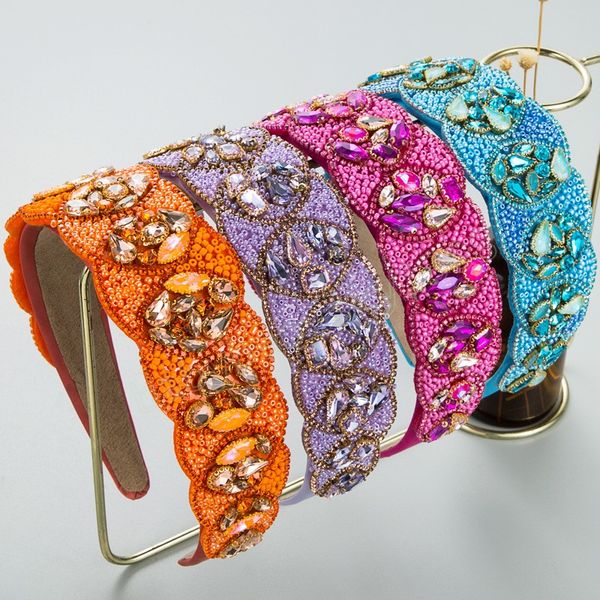colorful full diamond headband fashion hair accessories women's trendy temperament hairband hair hoop girl wide side headwear, Slivery;white
colorful full diamond headband fashion hair accessories women's trendy temperament hairband hair hoop girl wide side headwear, Slivery;white