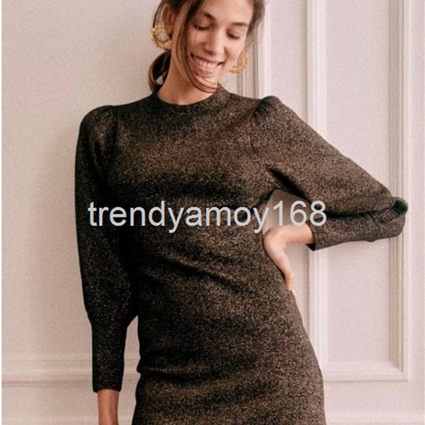 casual dresses spring 22 sez@ne metallic dress straight out of high-end women's wear, Black;gray
casual dresses spring 22 sez@ne metallic dress straight out of high-end women's wear, Black;gray