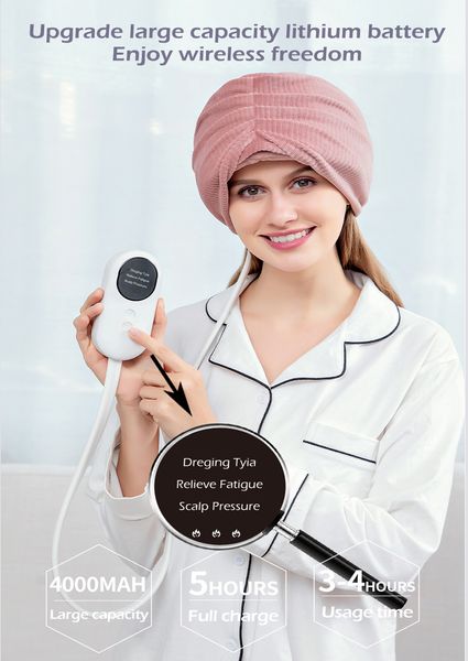 new electric heated vibration head massager air compression kneading heads massager for headache stress relief and deep sleeping
new electric heated vibration head massager air compression kneading heads massager for headache stress relief and deep sleeping