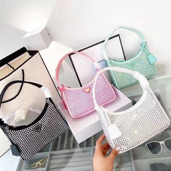 5a quality women mini nylon bags handbags pink light green black white rhinestone purses designer shoulder crossbody bag multi pochette wall
5a quality women mini nylon bags handbags pink light green black white rhinestone purses designer shoulder crossbody bag multi pochette wall