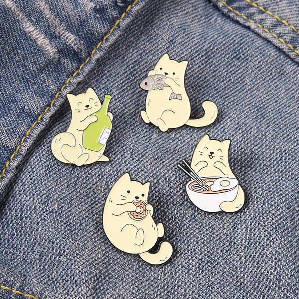 pins, brooches cats animal badges enamel clothes lapel pin for women clothing bags, Gray
pins, brooches cats animal badges enamel clothes lapel pin for women clothing bags, Gray