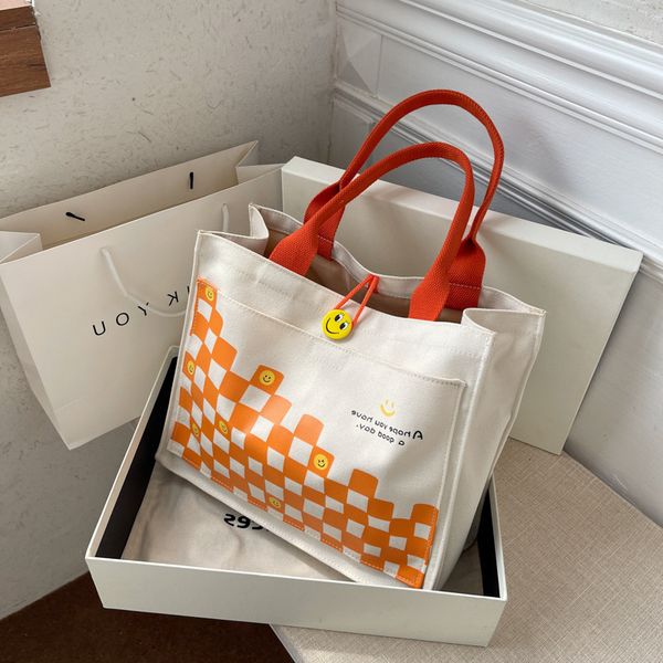 designer bags chessboard plaid canvas women's summer high capacity 2022 new smiling face one shoulder book handbag commuter tote
designer bags chessboard plaid canvas women's summer high capacity 2022 new smiling face one shoulder book handbag commuter tote