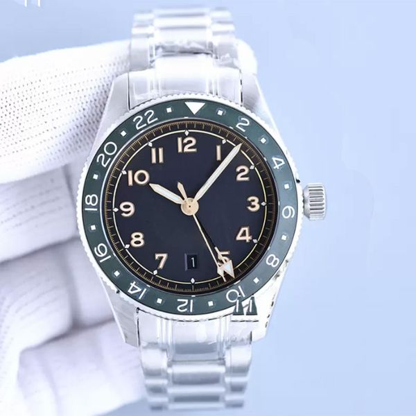 business fashion mens watch fully automatic mechanical watches 42mm sapphire mirror stainless steel strap wristwatch, Slivery;brown
business fashion mens watch fully automatic mechanical watches 42mm sapphire mirror stainless steel strap wristwatch, Slivery;brown
