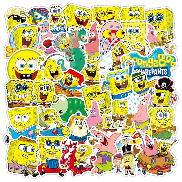 50pcs cute cartoon yellow sponge car stickers pack for kids toys lapwater bottle decals bike helmet luggage pad bicycle motorcycle skateboar
50pcs cute cartoon yellow sponge car stickers pack for kids toys lapwater bottle decals bike helmet luggage pad bicycle motorcycle skateboar