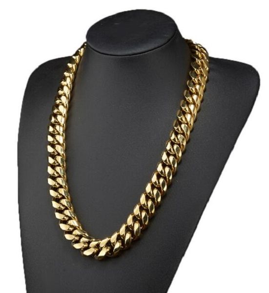 14k gold plated chains golden cuba encryption chain hip hop faucet buckle necklace set, Silver
14k gold plated chains golden cuba encryption chain hip hop faucet buckle necklace set, Silver
