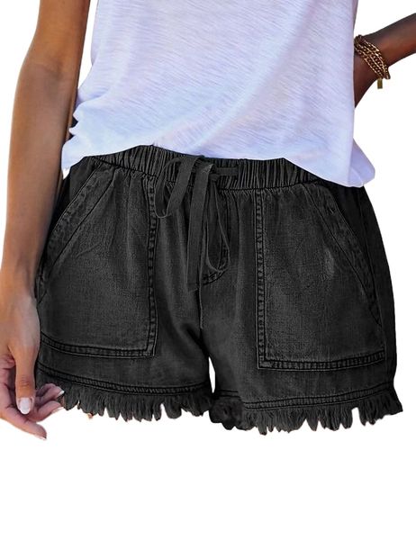 women's summer casual shorts breathable mid waist shorts with pockets w0ve#, White;black
women's summer casual shorts breathable mid waist shorts with pockets w0ve#, White;black
