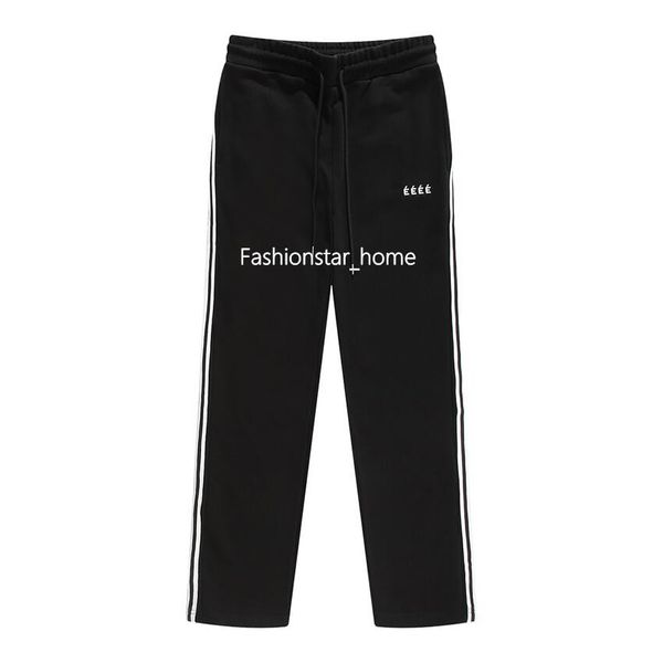 22fw italy new high end street embroidery side webbing straight pants man relaxed sport jogger elastic waist trousers autumn fashion casual, Black
22fw italy new high end street embroidery side webbing straight pants man relaxed sport jogger elastic waist trousers autumn fashion casual, Black