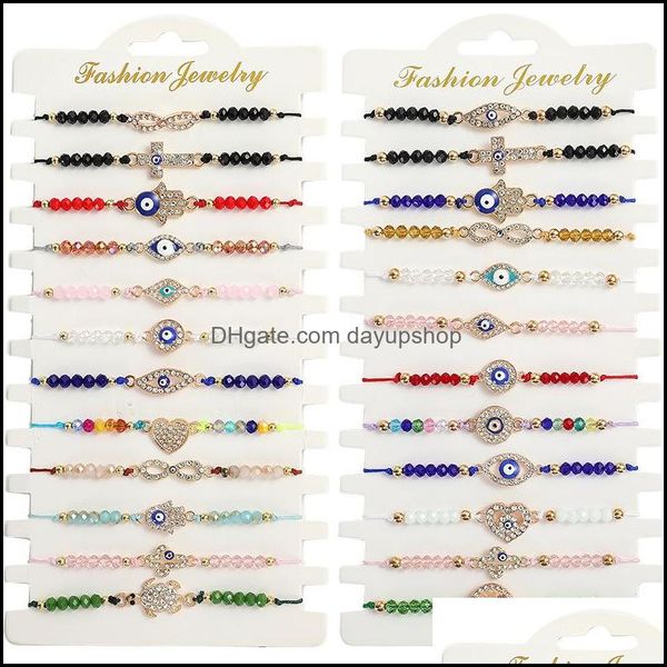 charm bracelets jewelry 12pcs/set new blue evil eye for women crystal tree hand cross heart turtle beads rop dhrit, Golden;silver
charm bracelets jewelry 12pcs/set new blue evil eye for women crystal tree hand cross heart turtle beads rop dhrit, Golden;silver