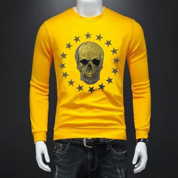 borunke brand sweatshirts dropshipping skull designer new men rhinestone casual men slim fit 155, Black
borunke brand sweatshirts dropshipping skull designer new men rhinestone casual men slim fit 155, Black