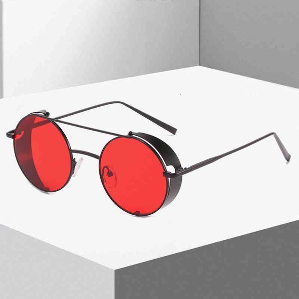 sunglasses punk series sunglasses metal double beam men's and women's round frame fashion glasses i4x7, White;black
sunglasses punk series sunglasses metal double beam men's and women's round frame fashion glasses i4x7, White;black