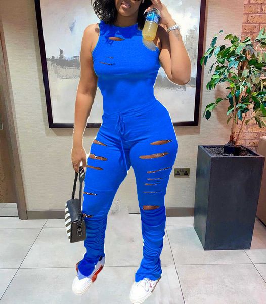 2640 women's pierced jumpsuit, White
2640 women's pierced jumpsuit, White