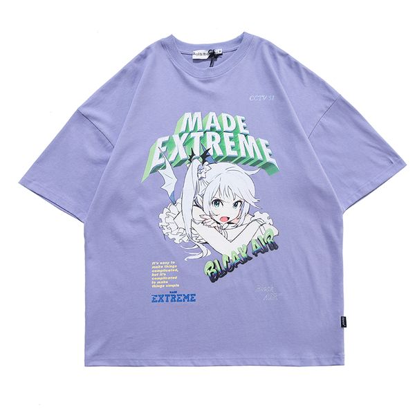 women s clothing t shirt cartoon anime manga girl printed tee shirts summer loose korea harajuku punk hip hop streetwear y2k 220602, White
women s clothing t shirt cartoon anime manga girl printed tee shirts summer loose korea harajuku punk hip hop streetwear y2k 220602, White