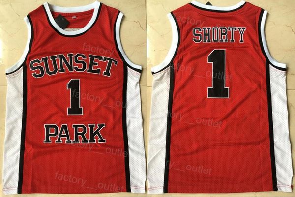 men movie fredo starr sunset park 1 shorty basketball jersey red team color embroidery and sewing breathable pure cotton sewing for sport fa, Black
men movie fredo starr sunset park 1 shorty basketball jersey red team color embroidery and sewing breathable pure cotton sewing for sport fa, Black