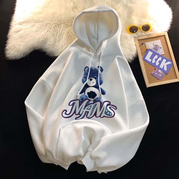 fried street bear hooded sweater men and women loose ins korean version autumn and winter all match jacket couples wear, Black
fried street bear hooded sweater men and women loose ins korean version autumn and winter all match jacket couples wear, Black