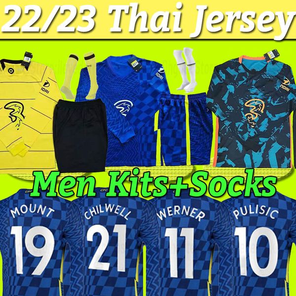 long sleeve cfc 2021 2022 pulisic soccer jersey 21 22 ziyech havertz kante werner abraham chilwell mount jorginho lukaku football shirt men, Black;yellow
long sleeve cfc 2021 2022 pulisic soccer jersey 21 22 ziyech havertz kante werner abraham chilwell mount jorginho lukaku football shirt men, Black;yellow