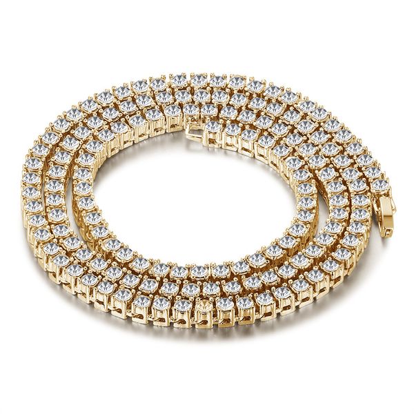 zinc alloy rhinestone hip hop tennis chain necklace qimu 4mm jewelry single drainage drill bracelet, Silver
zinc alloy rhinestone hip hop tennis chain necklace qimu 4mm jewelry single drainage drill bracelet, Silver