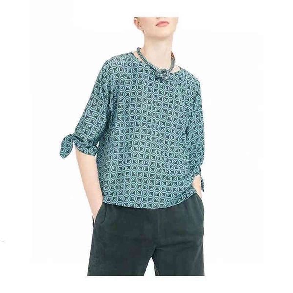 women's blouses & shirts 's style spring and summer leisure versatile fashion printed butterfly ribbon sleeve silk shirt female, White
women's blouses & shirts 's style spring and summer leisure versatile fashion printed butterfly ribbon sleeve silk shirt female, White