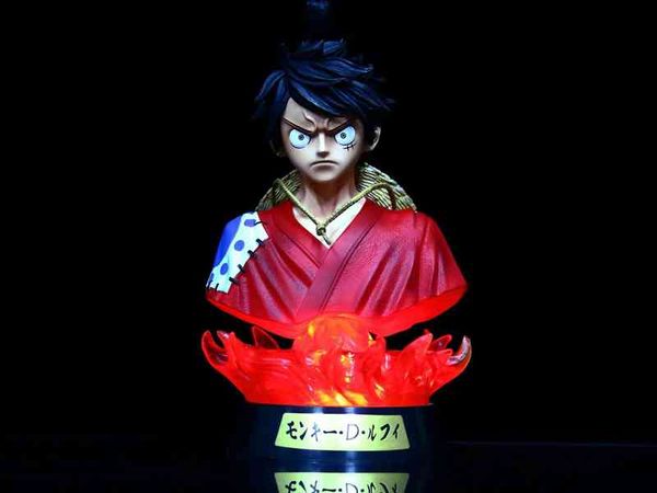 16cm lighting boxed anime one piece figure luffy half-body bust action figures pvc collection model toys
16cm lighting boxed anime one piece figure luffy half-body bust action figures pvc collection model toys