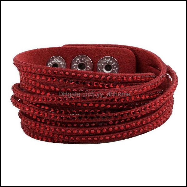 charm bracelets leather rhinestone wrap mtilayer crystal bangl yydhhome drop delivery 2021 jewelry yydhhome dhpyi, Golden;silver
charm bracelets leather rhinestone wrap mtilayer crystal bangl yydhhome drop delivery 2021 jewelry yydhhome dhpyi, Golden;silver