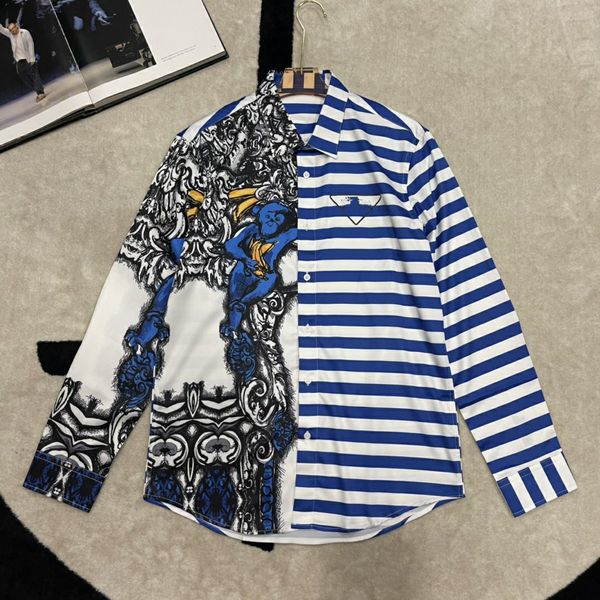 2022 new arrival mens designer beautiful printing shirts great mens designer button long sleeve us size l, White;black
2022 new arrival mens designer beautiful printing shirts great mens designer button long sleeve us size l, White;black