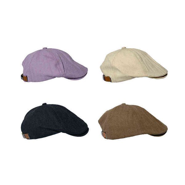 2022 new wear style men hats newspaper seller caps british western style ivy cap classic woman vintage solid color beret j220722, Blue;gray
2022 new wear style men hats newspaper seller caps british western style ivy cap classic woman vintage solid color beret j220722, Blue;gray