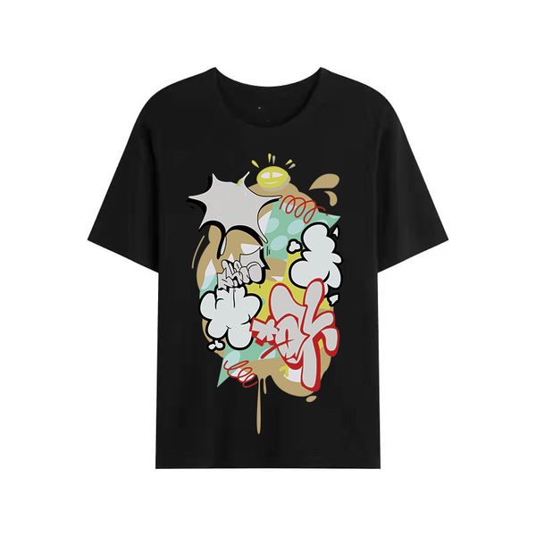 2022 famous short sleeve men's t shirt plus size loose summer breathable alphabet print men ladies casual high quality, White;black
2022 famous short sleeve men's t shirt plus size loose summer breathable alphabet print men ladies casual high quality, White;black