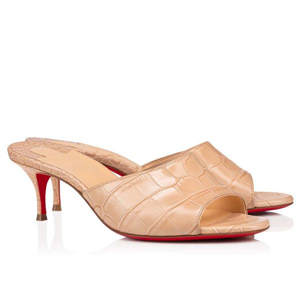 fashion perfect women red bottoms pumps sandals summer east mules 55 mm paris lady peep toes slingback matte leather striped design wedding, Black
fashion perfect women red bottoms pumps sandals summer east mules 55 mm paris lady peep toes slingback matte leather striped design wedding, Black
