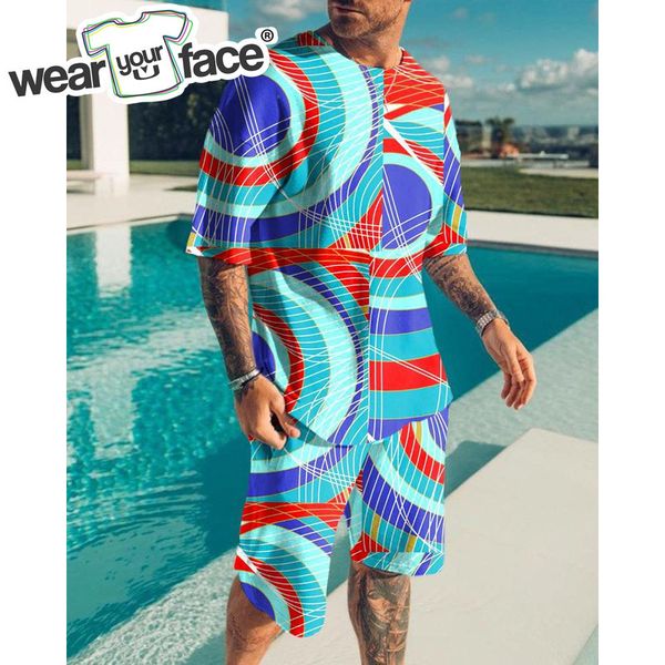 lion geometry color mix 3d all over printed t shirts shorts sets tracksuits casual sports beach streetwear vocation men clothing 220609, Gray
lion geometry color mix 3d all over printed t shirts shorts sets tracksuits casual sports beach streetwear vocation men clothing 220609, Gray